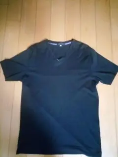 TKMIXPICE 黒 Vネック Tシャツ L