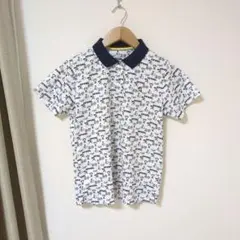 ★美品★Arnold Palmer　GOLF　総柄　ポロシャツ　サイズ　M