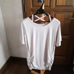 bspix Mサイズ 半袖Tシャツ ライトベージュ