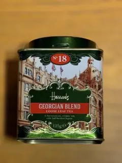 ハロッズ　Georgian Blend ルーズリーフティー 125g 1缶のサムネイル