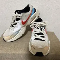 Nike エアクッション スニーカー ホワイト/レッド/ブルー