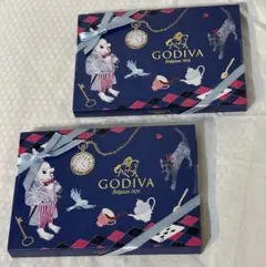 GODIVA アリスのティーパーティー カレ アソートメント 2箱セットのサムネイル