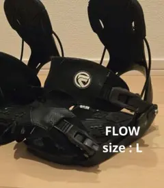 FLOW スノーボード ビンディング 26～28cmくらい　ブラック