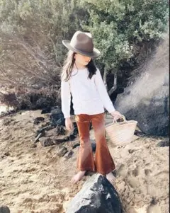 TWIN COLLECTIVE フレアパンツ コーデュロイ 1y