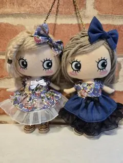 イルメール　ハッピードール　イーマリーちゃんワンピースリバティ生地使用