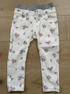 【美品・低価格】花柄パンツ （90㎝）