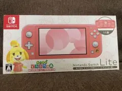 【新品】Nintendo Switch Lite どうぶつの森デザイン ピンク
