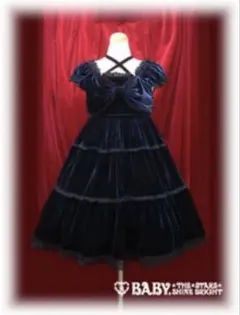 ベロア　ワンピース baby the stars shine bright