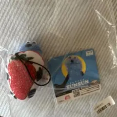 パペットスンスン　フルーツマスコット　いちご