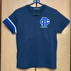 BLUE CROSS 半袖Tシャツ 黒 S(140cm)
