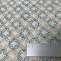 刺繍生地残布　縦70cm×横90cm