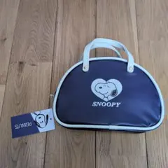 SNOOPY PEANUTS　ボストンバッグ型キャラペンケース2点