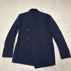 美品　ユナイテッドアローズ　春夏用ネイビー テーラードジャケット UNITED ARROWS 「UNITED ARROWS」 テーラードジャケット 40