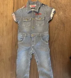 Daddy oh Daddy 半袖つなぎデニムのサムネイル