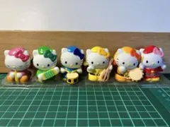 ハローキティ 音楽テーマ 6体セット