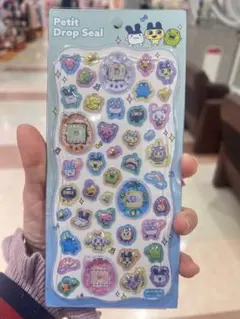 たまごっち　プチドロップシール　ボンボンドロップシール　ステッカー　1枚。