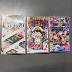 Nintendo Switch ソフト 3本セットのサムネイル