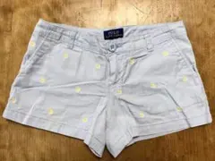 【Polo Ralph Lauren】半ズボン 花柄刺繍　140cm