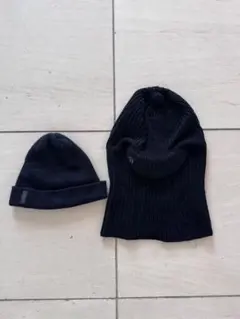 GUCCI グッチ ニット帽 2点セット メンズ ブラックのサムネイル