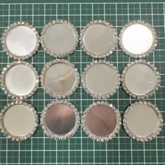 194 デコレーションパーツ カボション 台座 12点セット