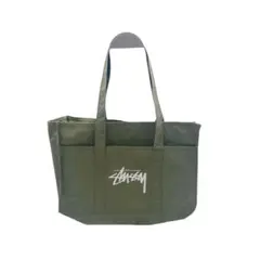 Stussy キャンバス トートバッグ オリーブのサムネイル