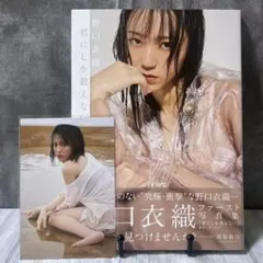 LOVE 初版 野口衣織 写真集 特典ポストカード付き 君にしか教えない