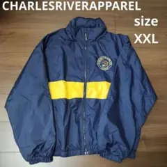 古着 CHARLESRIVERAPPAREL フルジップ ナイロンジャンパー