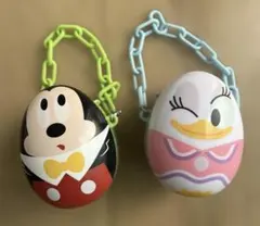 ミッキー＆ミニー、ドナルド＆デイジー エッグ型ケース　✳︎２個セット✳︎