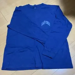 GAP ギャップ　長袖カットソー XL 青