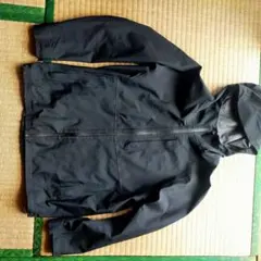 ユニクロ ブロックテックパーカー L ブラック