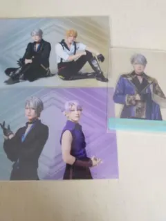 刀ミュ 夜半 ペアプロ クリカ 山姥切長義 山姥切国広 五月雨江 伯仲