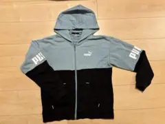 PUMA　キッズ　ジップアップパーカー