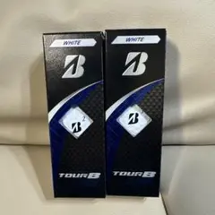 ブリヂストンTOUR B XSホワイト ゴルフボール 6個セット