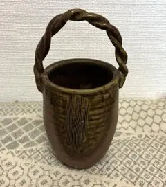 市野雅利作　丹波焼　白　花入　共箱　共布　花瓶 市野雅利作 丹波焼 白 花入 共箱 共布 花瓶 2025年最新】丹波