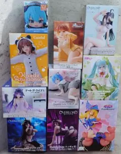美少女プライズフィギュア　まとめ売り　10点セット