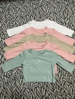 長袖Tシャツ5枚セット 70サイズ
