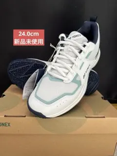 新品未使用YONEX テニスシューズ ホワイト 24.5㎝ テニスシューズ 新品未使用 YONEX - メルカリ