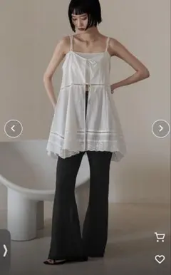 M*♡様 2way コットンレースミニワンピース