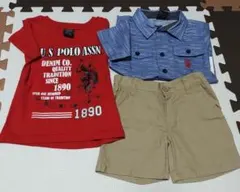 【新品タグ付き】ユーエスポロアッスン Tシャツ他３セット