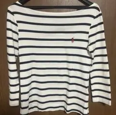 POLO RALPH LAUREN ストライプ Tシャツ S★美品★