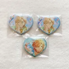 あんスタ UNDEAD 羽風薫 ハート缶バッジ