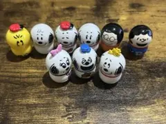 スヌーピー クーナッツ 9体セット フィギュア COO'NUTS バンダイ 食玩