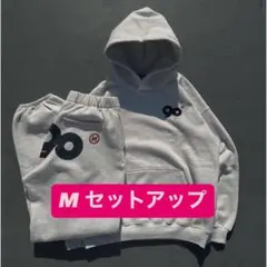 90Logo Original Hoodie x SweatPant Mサイズ白