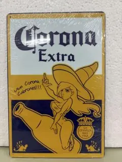 コロナビール ブリキ看板 レトロ看板☆ 新品 アンティーク