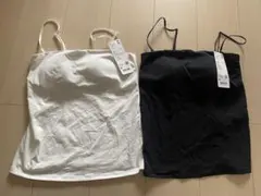 エアリズムコットンブラチューブトップ 2枚セット Mサイズ