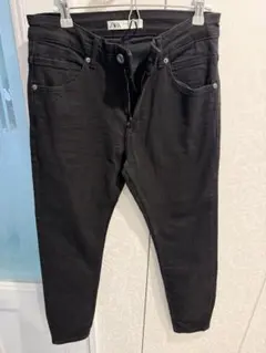 ZARA ブラックデニムパンツ USA30