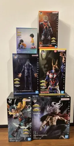 一番くじ 僕のヒーローアカデミア 相反する思い フィギュア6点セット