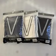 インナーVネックT 半袖　GU 3点セット