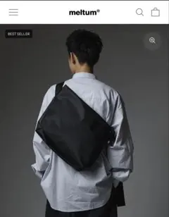 meltum メルタム NYLON MESSENGER BAG(M)のサムネイル
