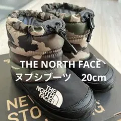 THE NORTH FACE ヌプシ カモフラージュ キッズ　ブーツ